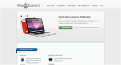 Desktop Screenshot of maccleaners.org